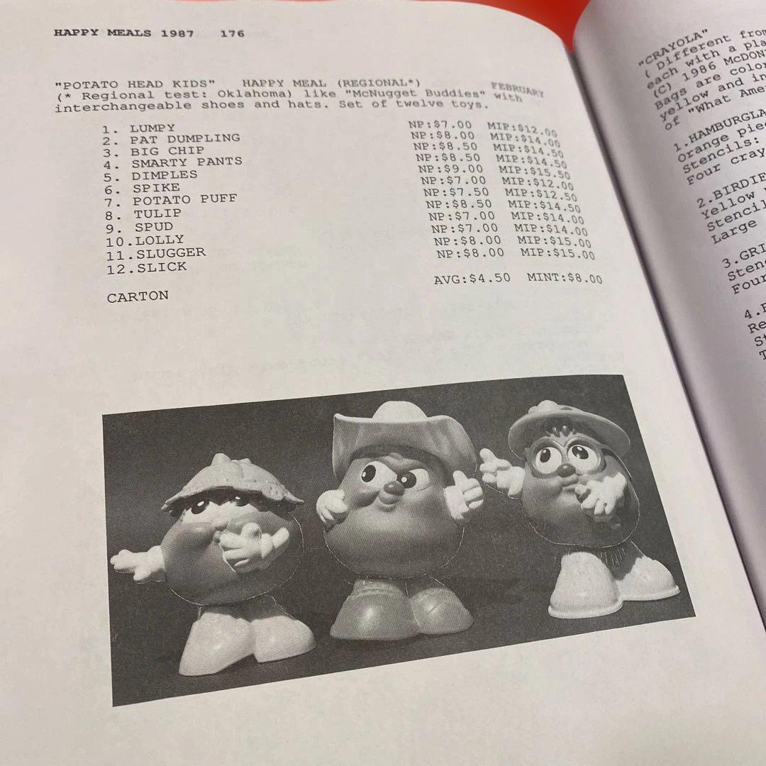 才谷梅太郎 ヴィンテージ　ポテトヘッドキッズ21体＋1体　マクドナルド