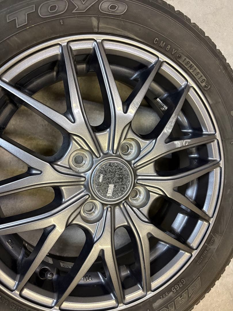 BF☆SMVENESアルミ/スタッドレス2本②