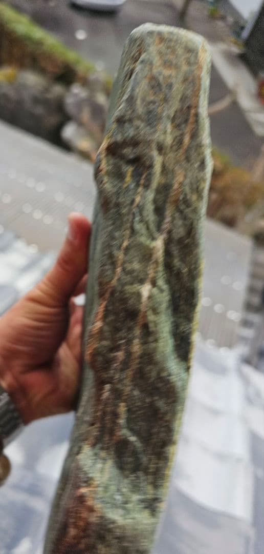 約3㎏以上あり‼️高波動‼️出雲の青石 原石