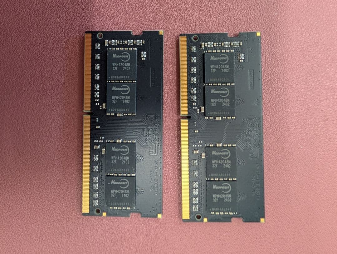 ノートパソコン用メモリ DDR4 32GB (16GB 2枚)