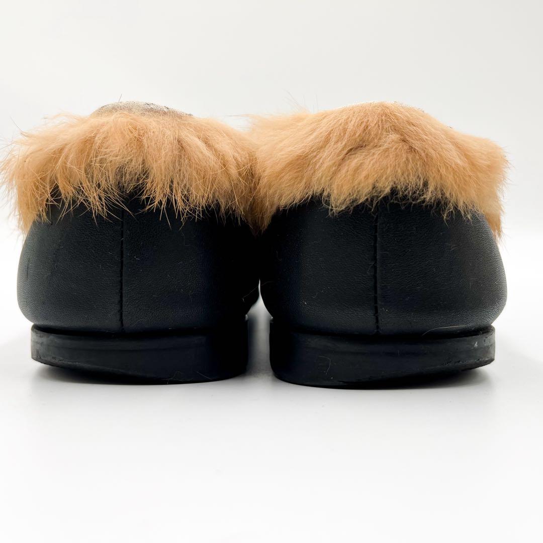 GUCCI ローファー 革靴 プリンスタウン ホースビット 42 ブラック