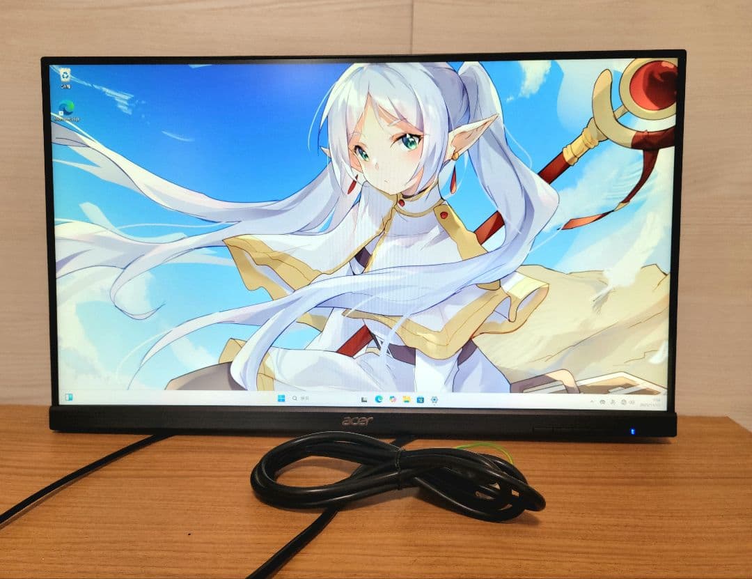 acer 165Hz対応 24.5インチゲーミングモニターKG251Qスピーカー