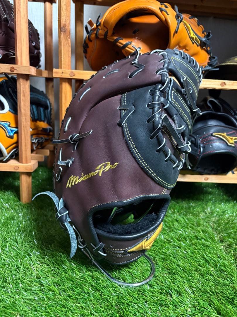 ミズノプロ　オーダー　軟式用　ファーストミット　匠仕上げ　実戦未使用品 一塁手用