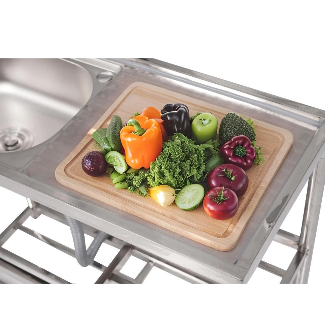 【幅100cm】屋外 流し台 ステンレス製 ガーデンシンク 作業台 キッチン台所