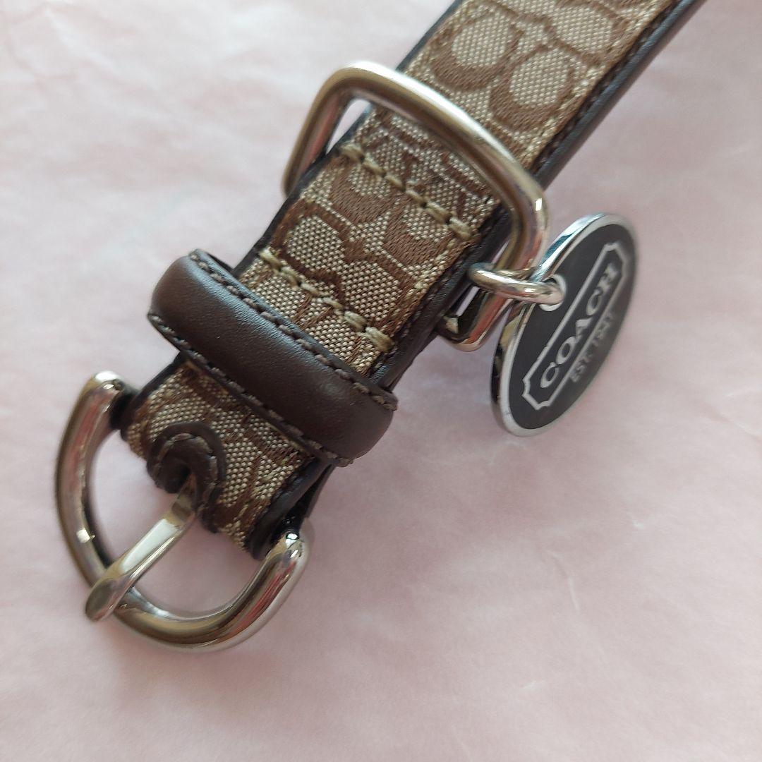 【新春セール！激レア!】COACH 大型犬用カラー&リード セット 未使用品