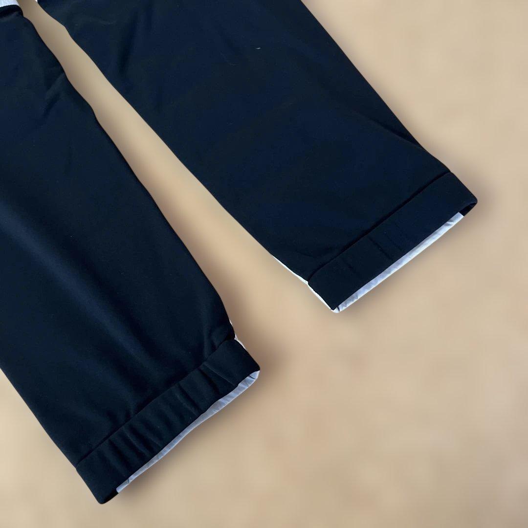 マーク&ロナ　メンズダウンパンツ　ホワイト＆ブラック　50