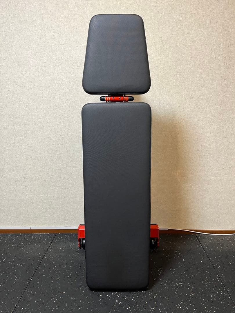 MBCアジャスタブルコンパクトベンチ　グロスレッド　都内引き取り限定