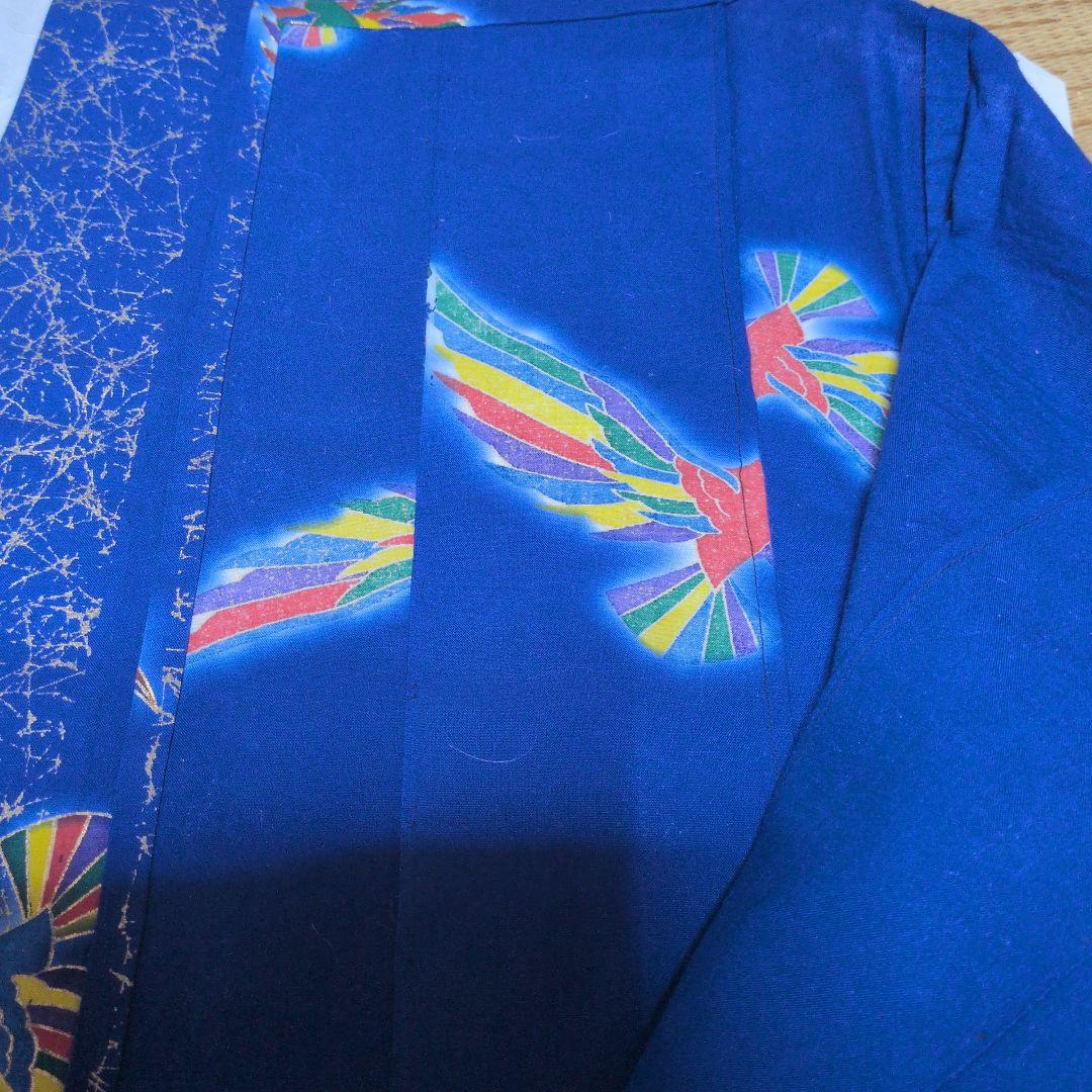 kiyoko　一点物　手描き　型染め　博多織　リバーシブル　手縫い