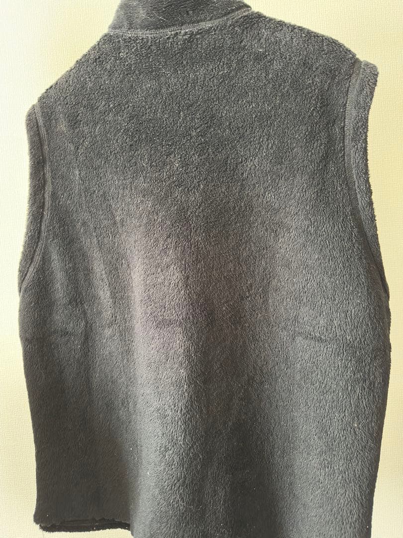 90s USA製　patagonia フリースベスト XL 黒