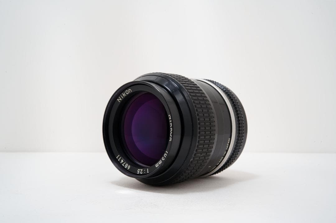 【美品完動】Nikon ニコン Nikkor Ai 105mm F2.5