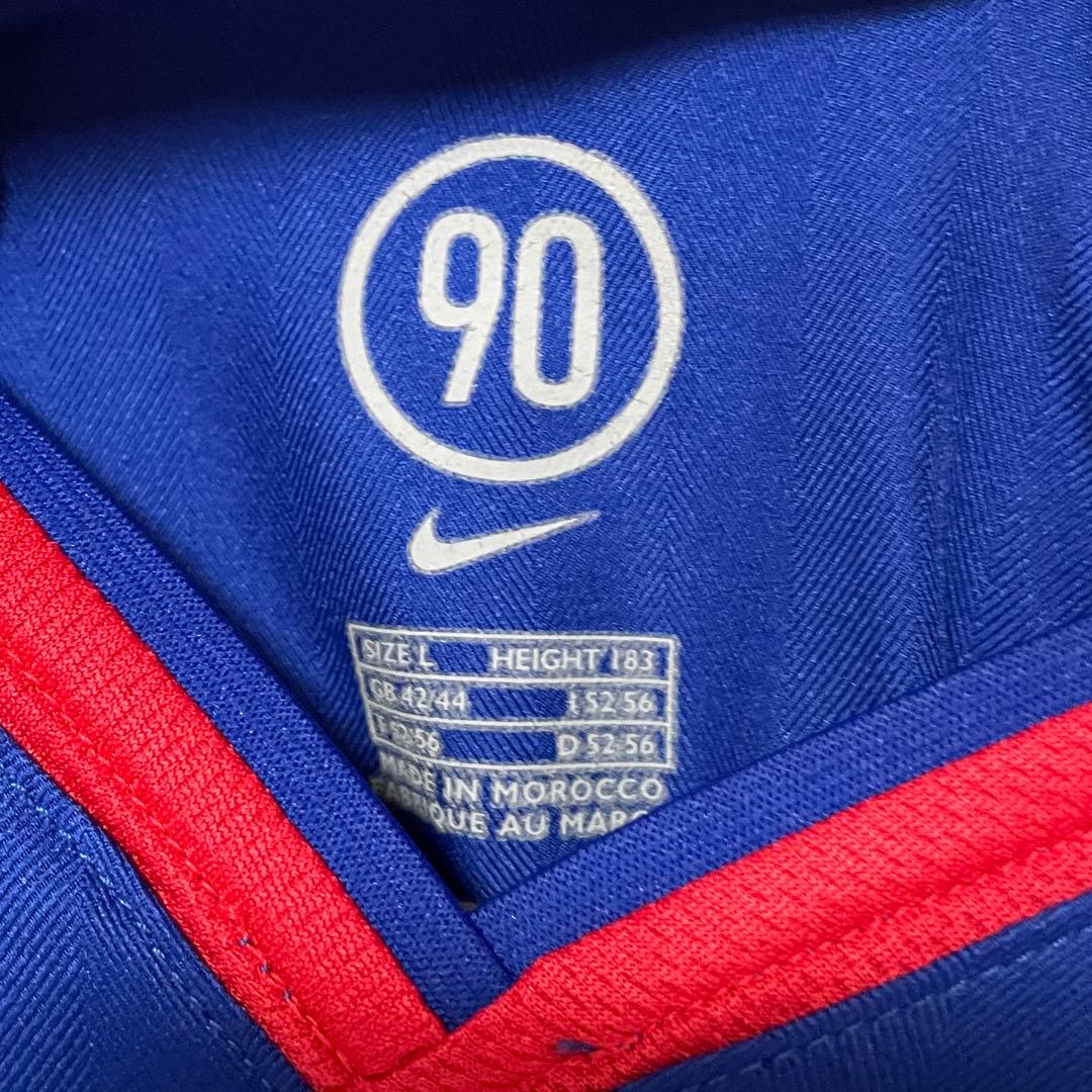 【正規品】マンU 05-06 アウェイ 青 XL ボーダフォン