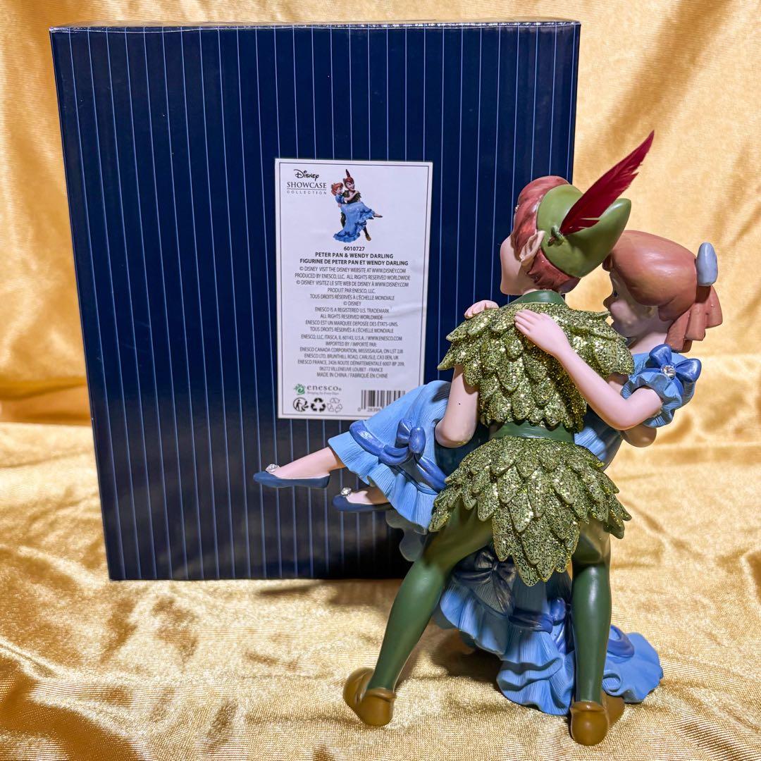 エネスコ　ショーケース　enesco ピーターパン　ウェンディ　置物　フィギュア