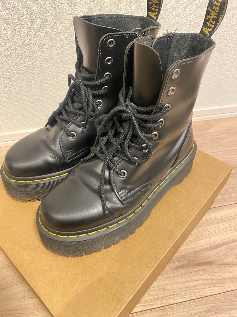 Dr.Martens ドクターマーチン 24cm 厚底ブーツ 8ホールJADON
