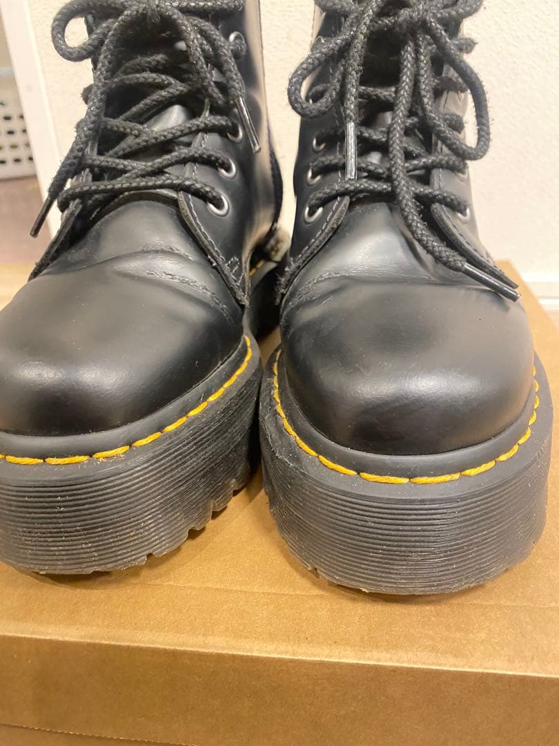 Dr.Martens ドクターマーチン 24cm 厚底ブーツ 8ホールJADON