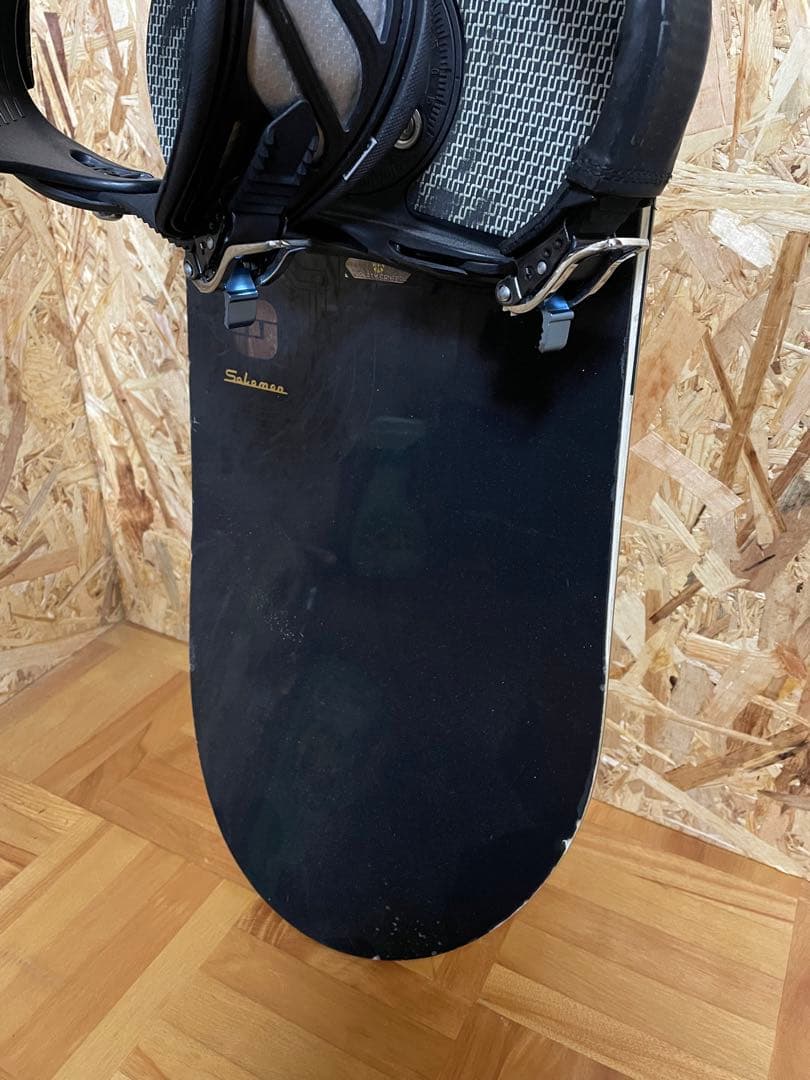 スノーボードSALOMON148cmビンディングSALOMON（M）滑走Wax込