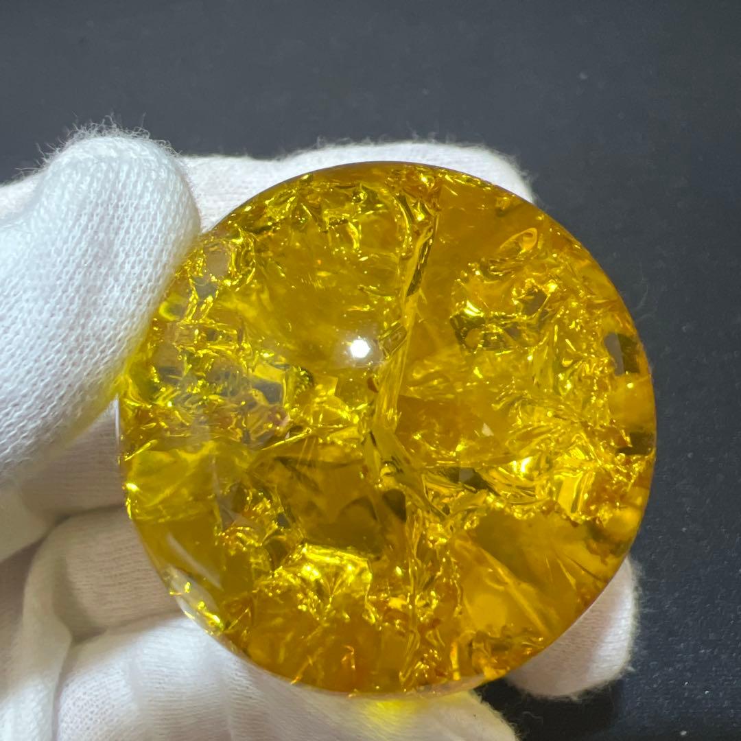 アイリスクォーツ スフィア 156g 42mm 虹入り 水晶 丸玉 天然石