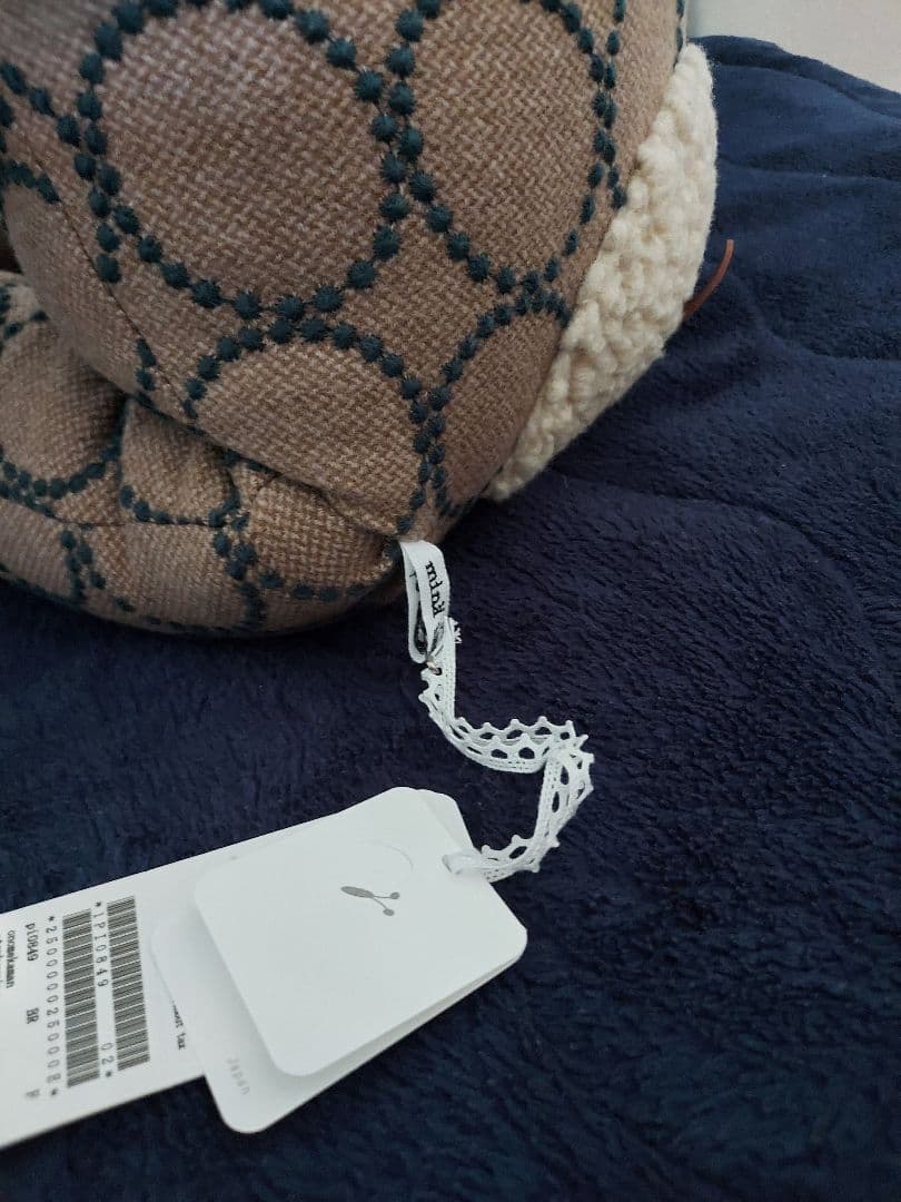 ミナペルホネン　オノメカマン　タンバリン　ぬいぐるみ