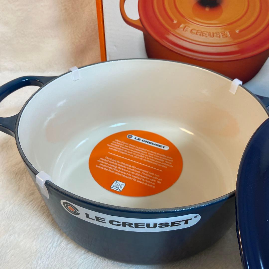 【未使用】 LECREUSETルクルーゼシグニチャー ココットロンド 26cm