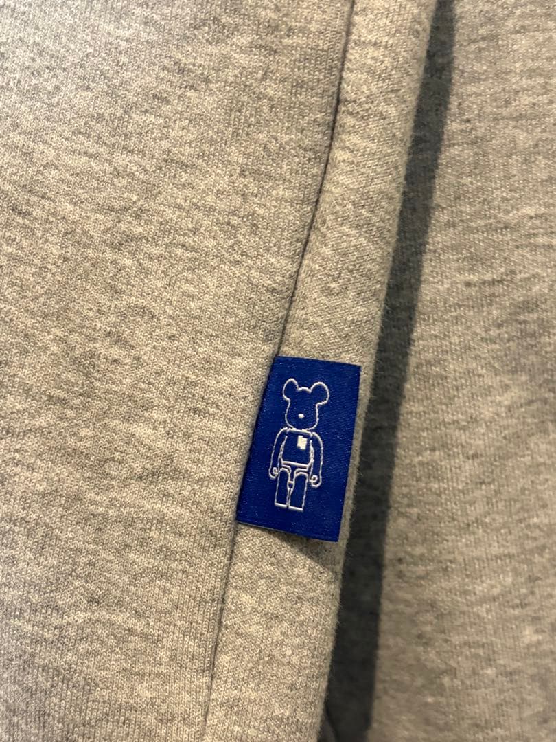 【希少】ADER ERROR×BE@RBRICK★限定スウェット グレー A3