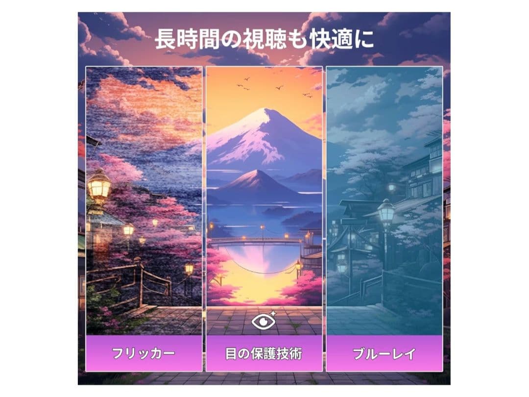 Minifire 24インチ USB-C 100Hz モニター MF24X3C