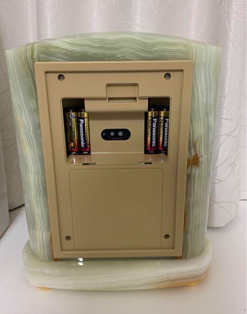 SEIKO EMBLEM 置時計 オニキス