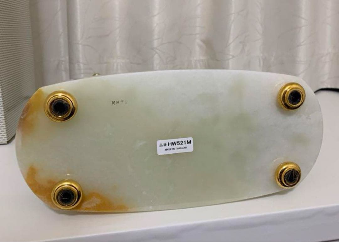 SEIKO EMBLEM 置時計 オニキス