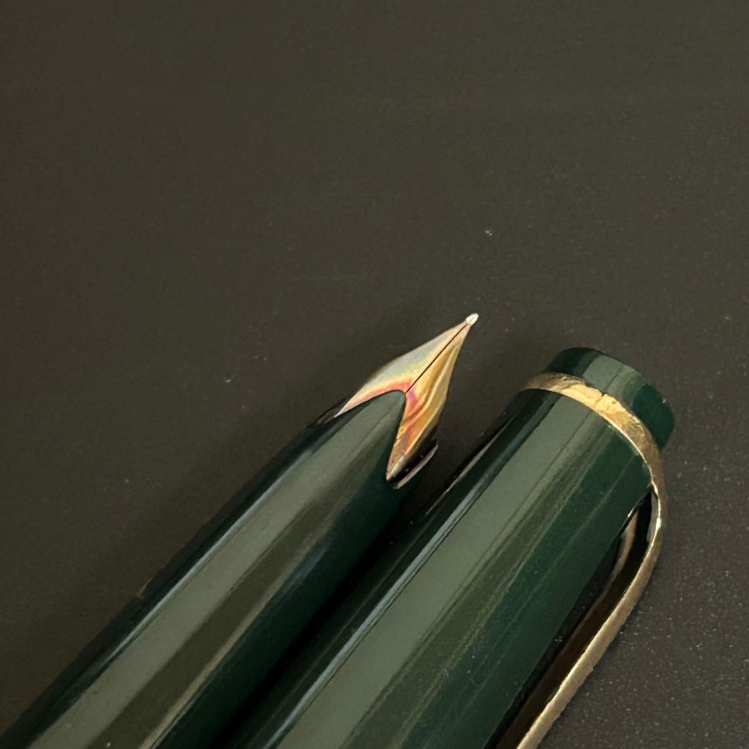 モンブラン No.22 万年筆 グリーン 緑 廃盤 廃番 レア 貴重 希少