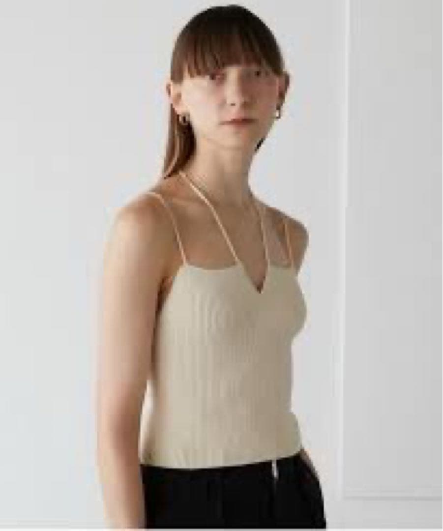 LA PEAU DE GEM 2ピースレイヤードニット