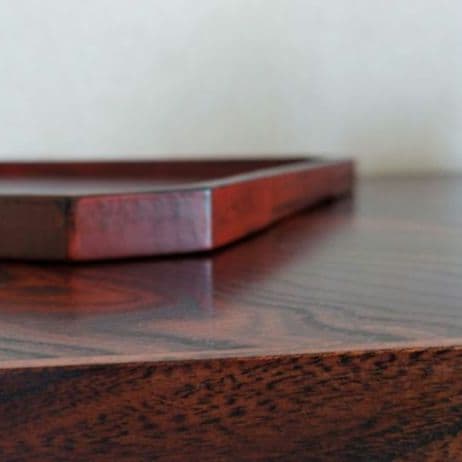 太田修嗣②洗朱根来角隅切盆