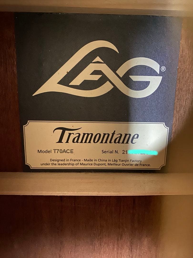 Lag Tramontane T70ACE エレアコ