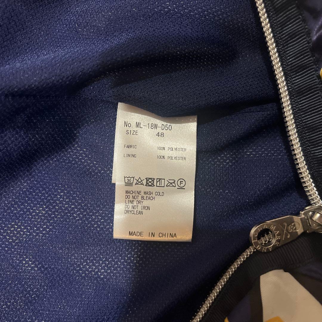 美品☆キムタク着用☆MARK&LONA☆ナイロンジャケット☆星柄 迷彩☆48