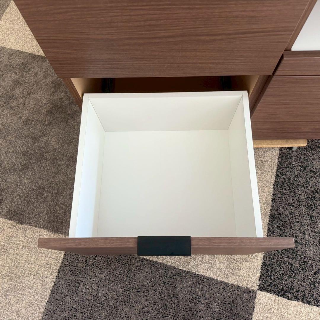 東京23区配送無料✨ニトリ　キッチンボード　エトナ90 ブラウン　美品