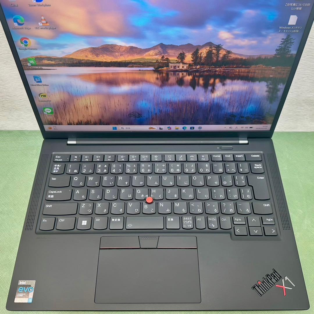 Windowsノート本体 ThinkPad X1 Carbon Gen 9 i5 8GB 256GB