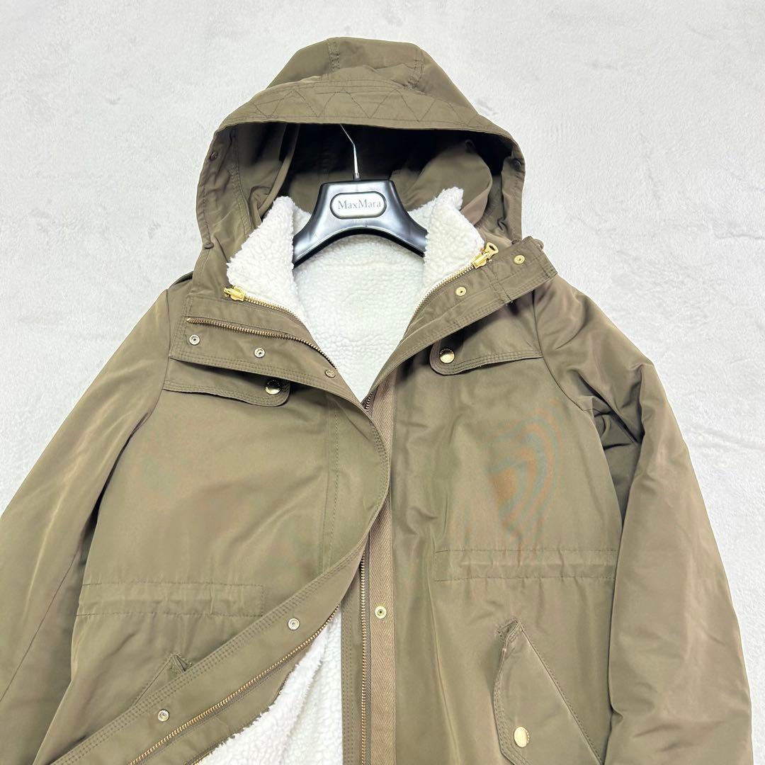 良品✨3way✨バーバリーブルーレーベル ライナー　フード　ボア　モッズコート