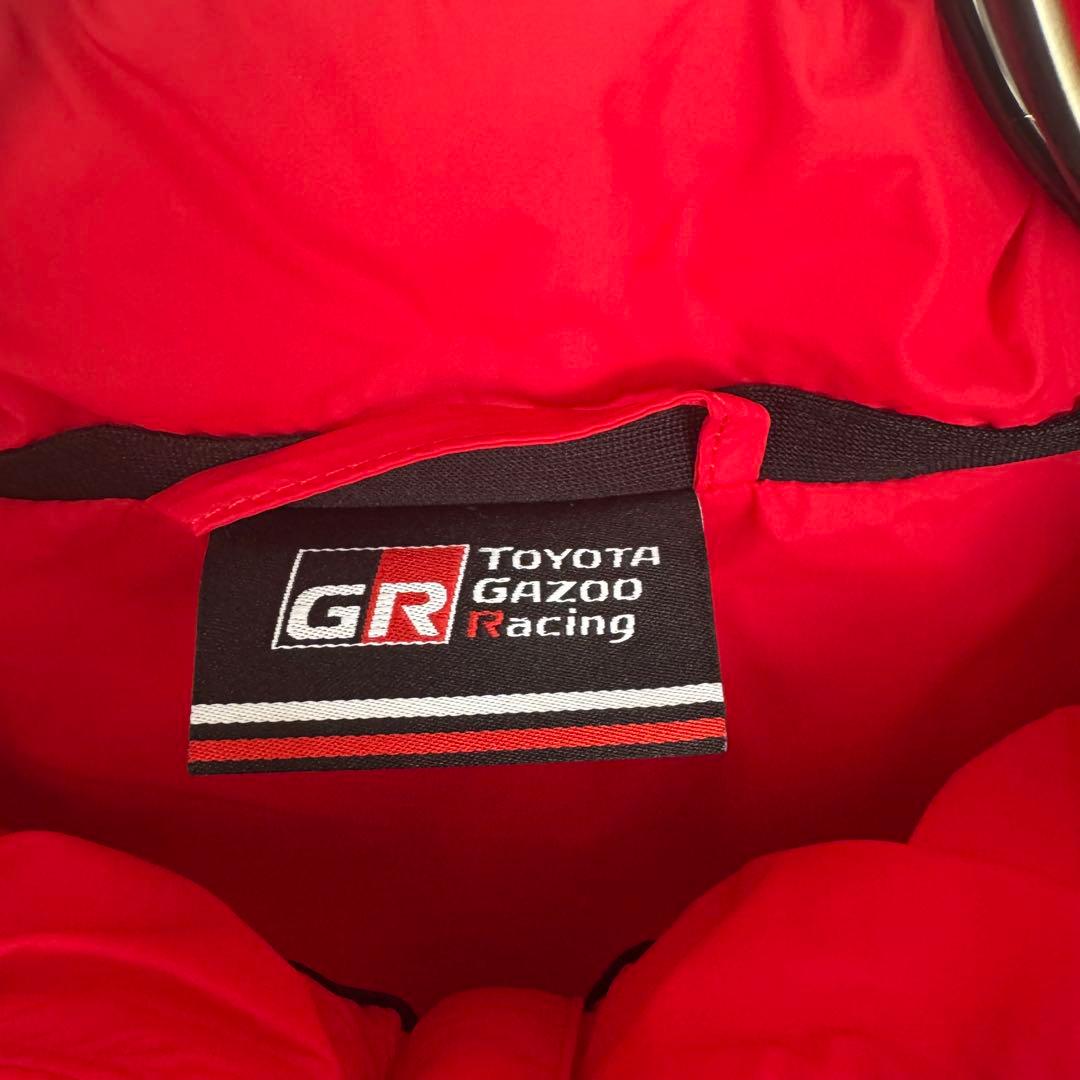 TOYOTA GAZOO Racing レッド ダウンベスト Mサイズ　GR 赤