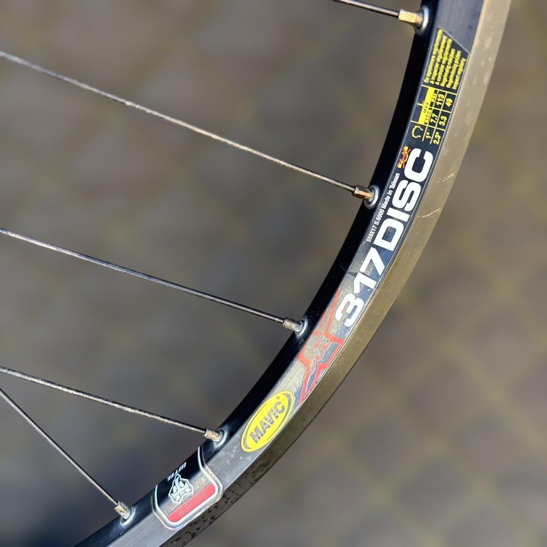 Mavic 317 DISC 26インチ 完組ホイール