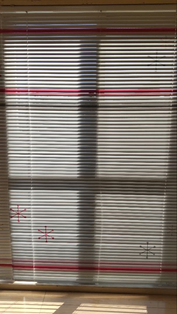 タチカワブラインド 模様入り2セット