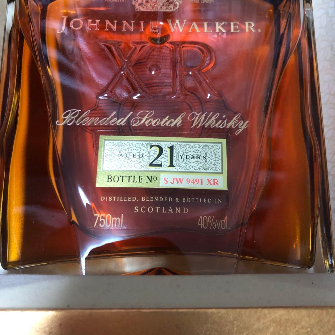 ウイスキー Johnnie Walker XR 21 Years 750ml
