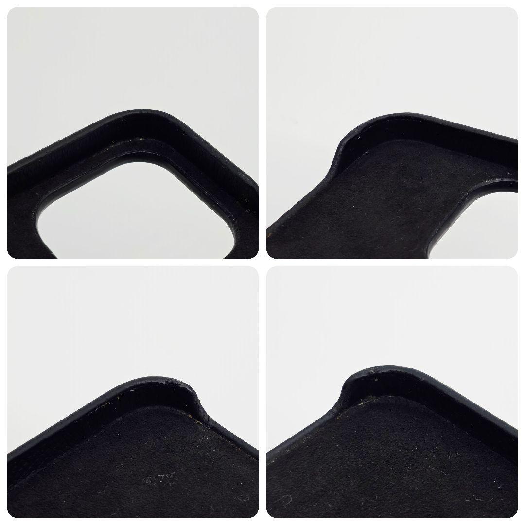 PRADA iphone14proケース サフィアーノレザー 三角ロゴ ブルー