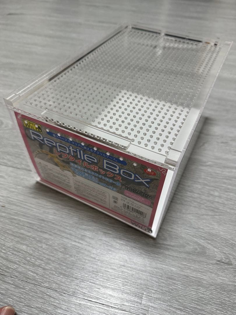 レプタイルボックス　レプタイルヒートM セット売り　爬虫類　ケージ　シートヒータ