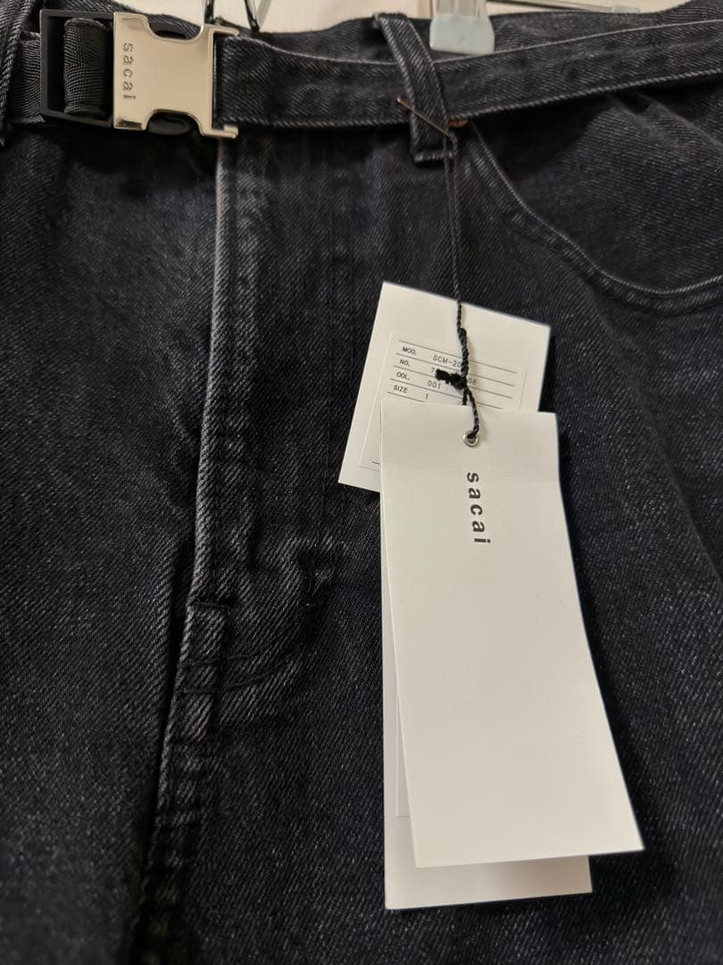 sacai Wide Denim Pants サイズ1