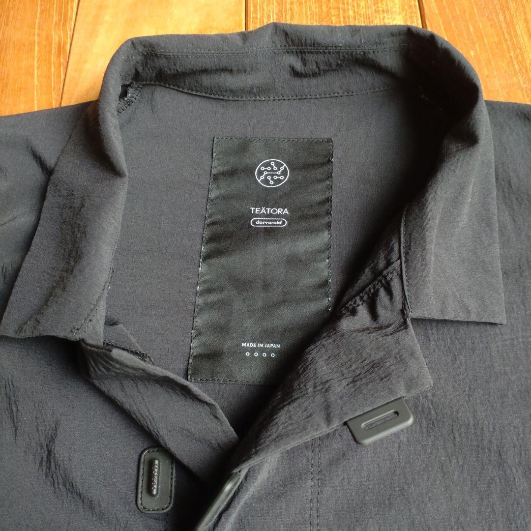 TEATORA TT-Polo-DR ブラック ポロシャツ