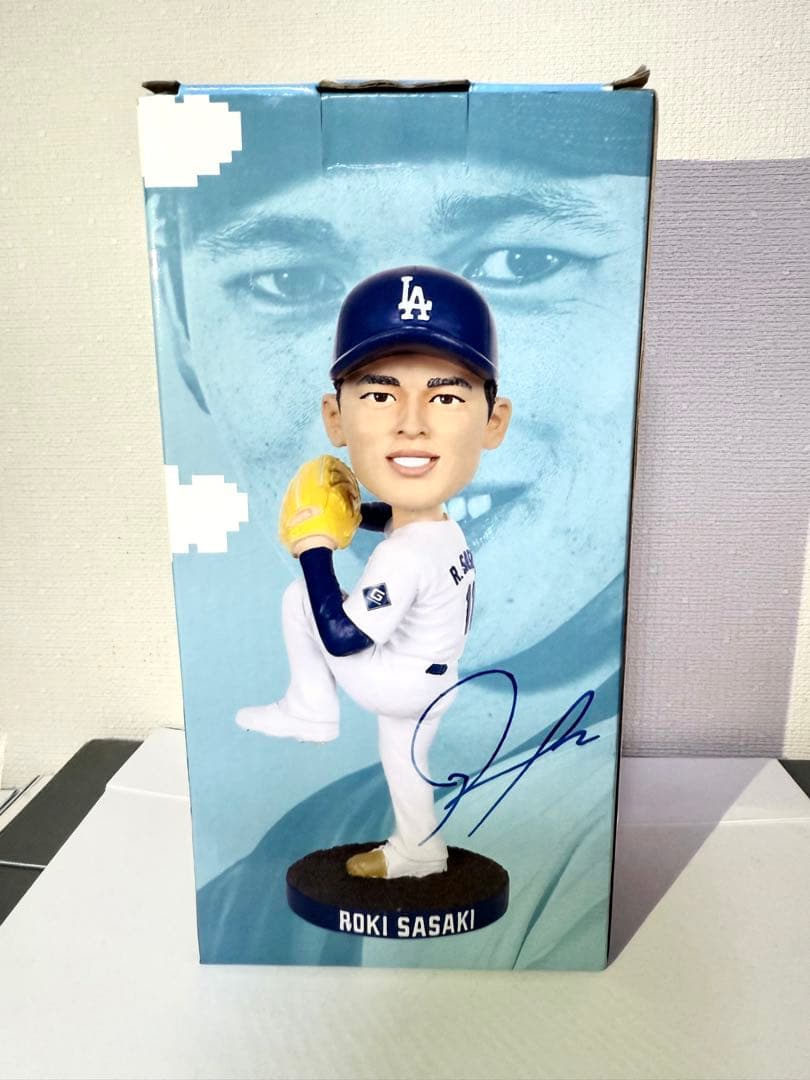 【新品未開封】ドジャース　佐々木朗希　ボブルヘッド