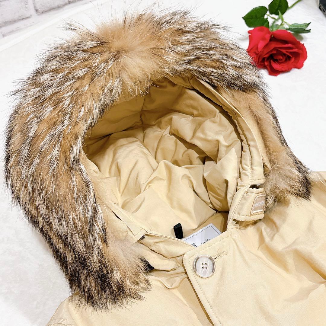 未使用✨　ウールリッチ　アークティックパーカー　ダウンジャケット　ベージュ