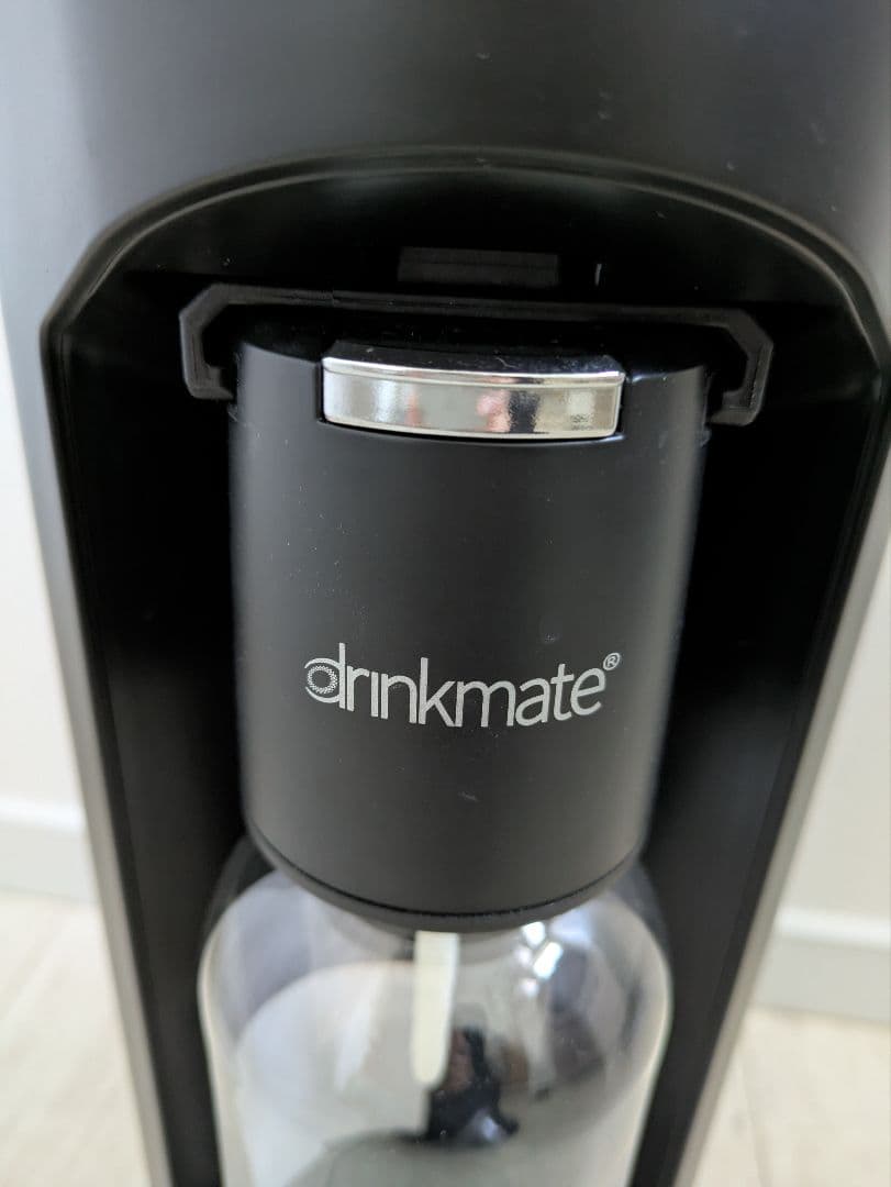 drinkmate 炭酸水メーカー 142Lシリンダー付き ブラック（美品）