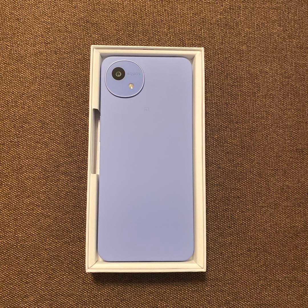 AQUOS wish 5 本体　パープル