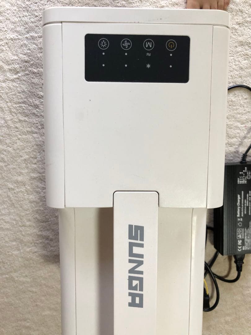 SUNGAポータブルエアコン ホワイト