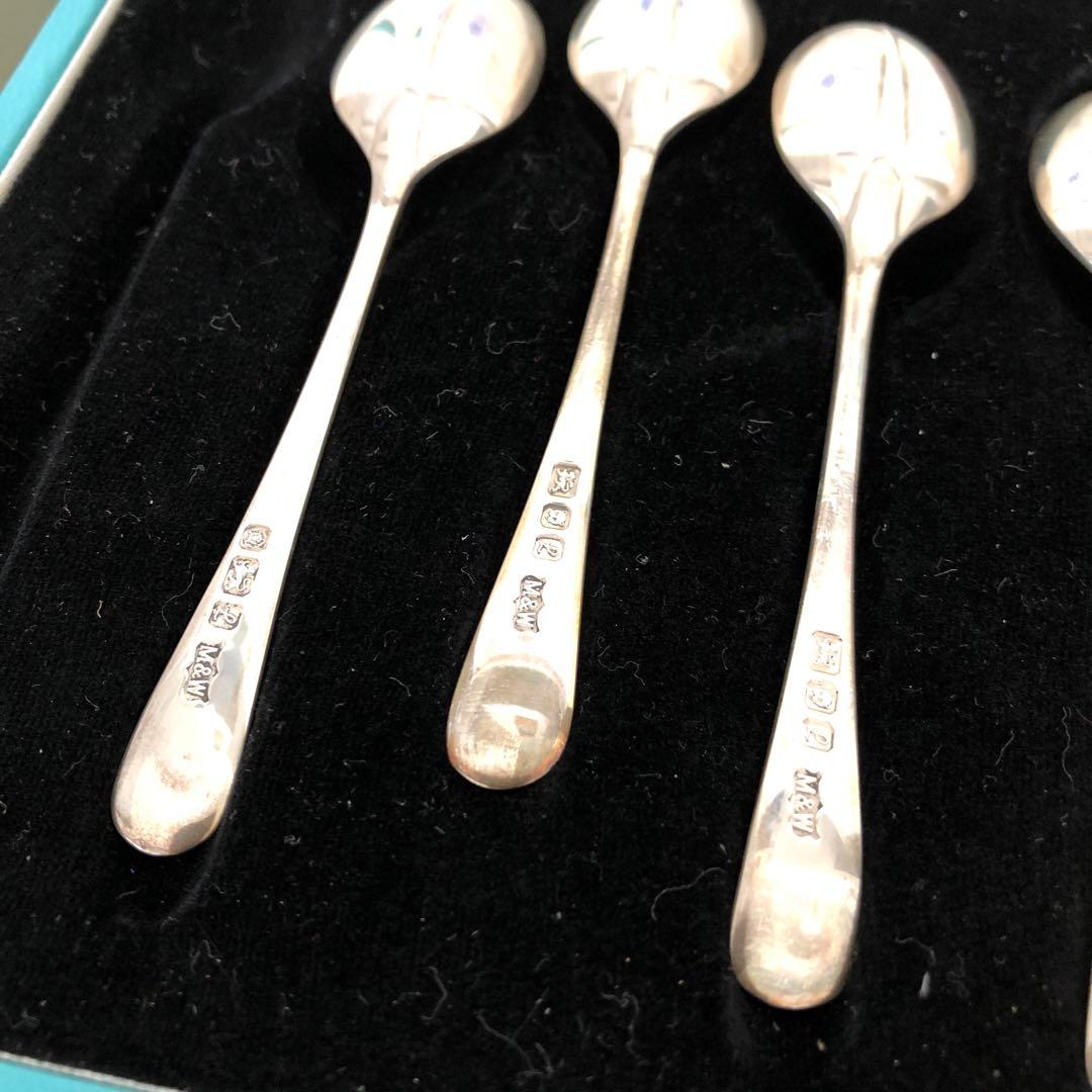 マッピン＆ウェッブ　純銀製スプーン7本セット　シルバー　ビンテージ　SILVER