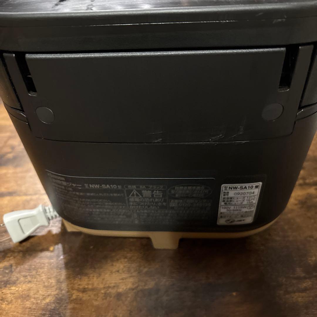 IH炊飯器 NW-SA10型 ブラック　象印
