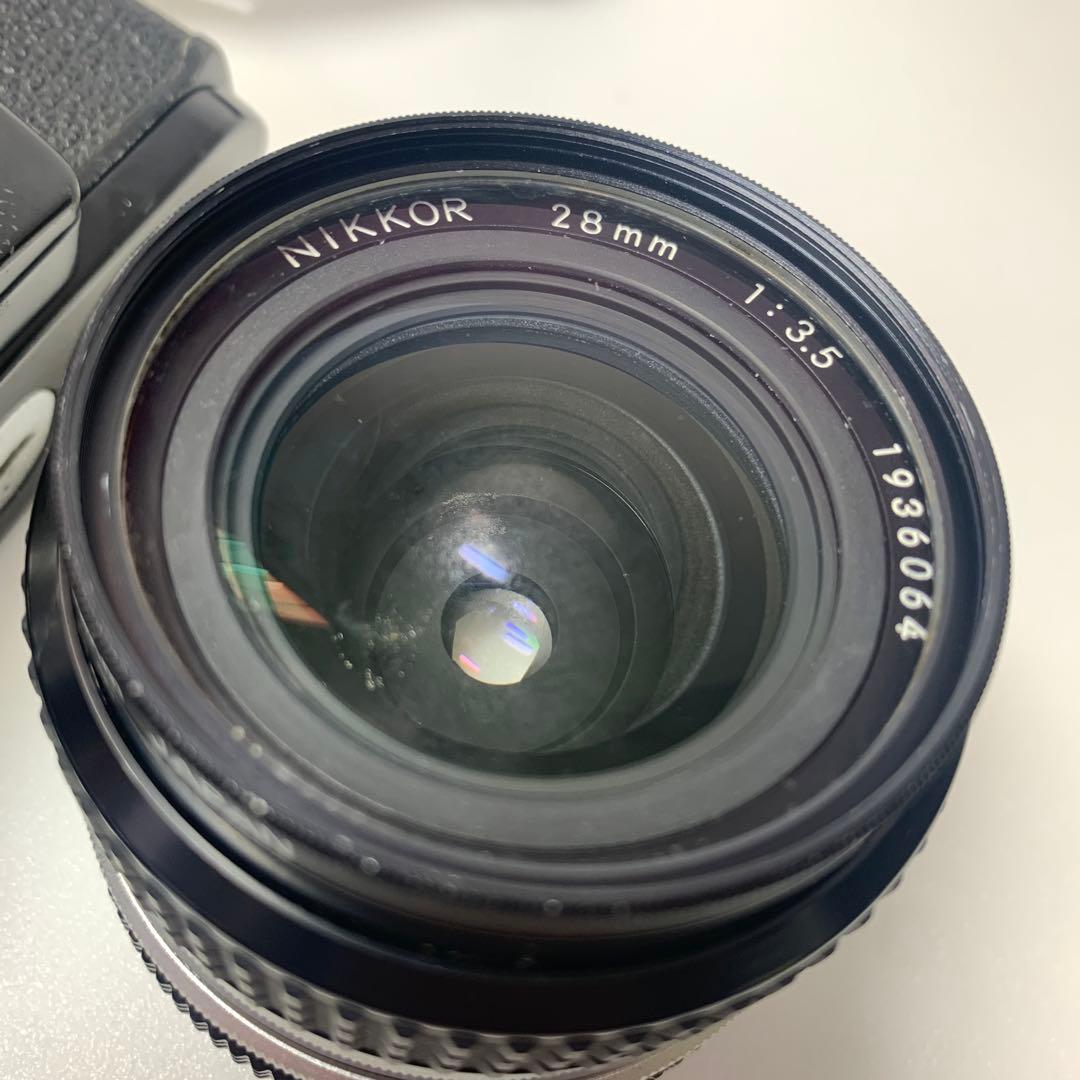 Nikon F3 NIKKOR 28mm F2.8 Ai-s 広角単焦点カメラ